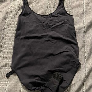 SKIMS Black Bodysuit